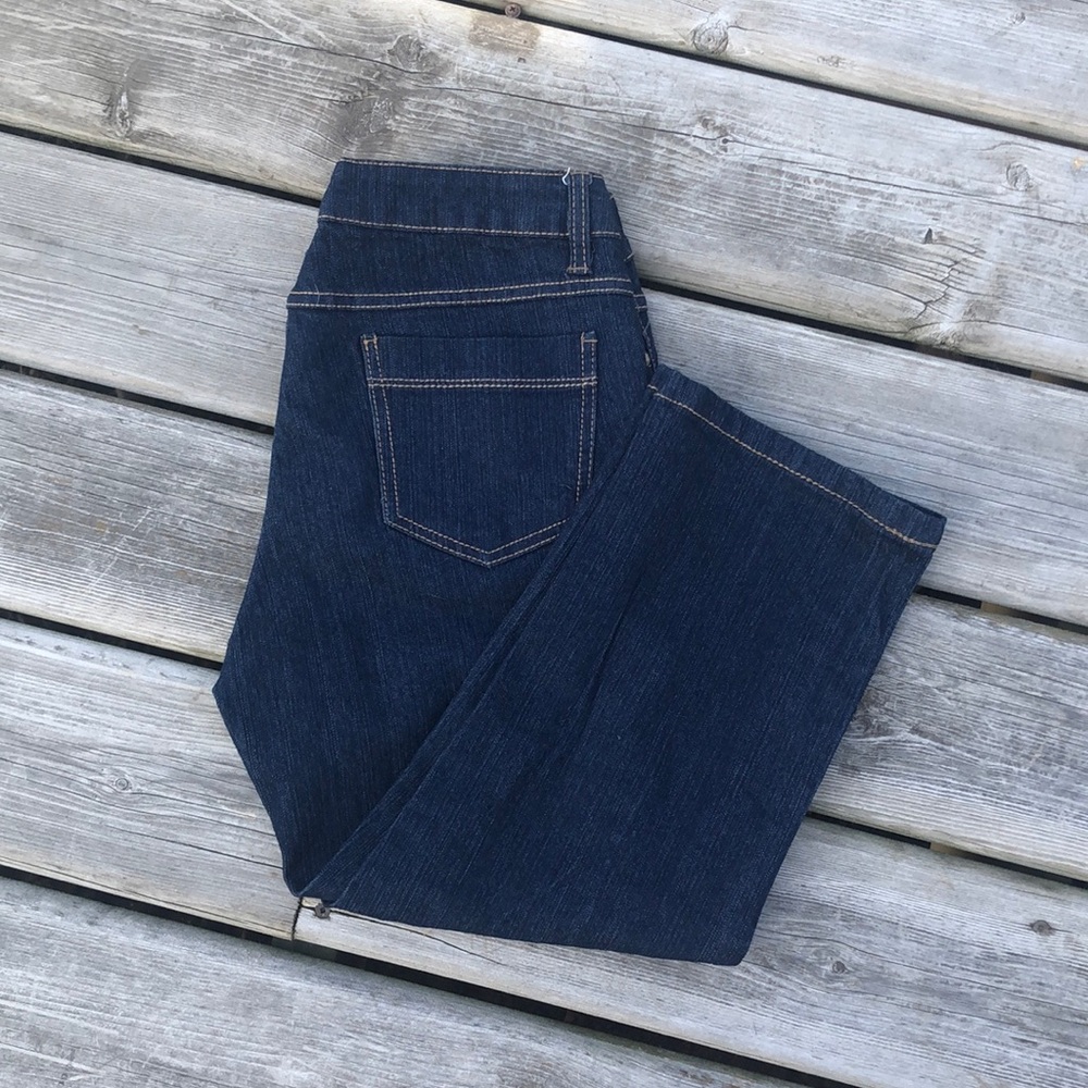 Blue Crush Denim Clamdigger Capri 7